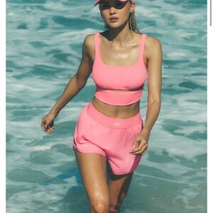 ALO Yoga Pink Athletic Shorts